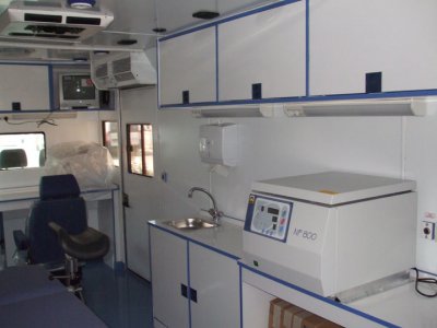 Box Type Mobile HealthCare Vehicle