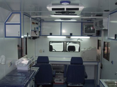 Box Type Mobile HealthCare Vehicle