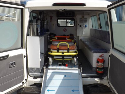 EMS Toyota Land Cruiser Ambulance